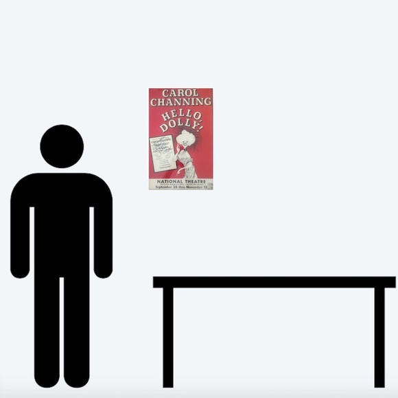 Hello Dolly National Theater DC 1978 Signed Broadway Poster 22" x 14" - Picture 2 of 2